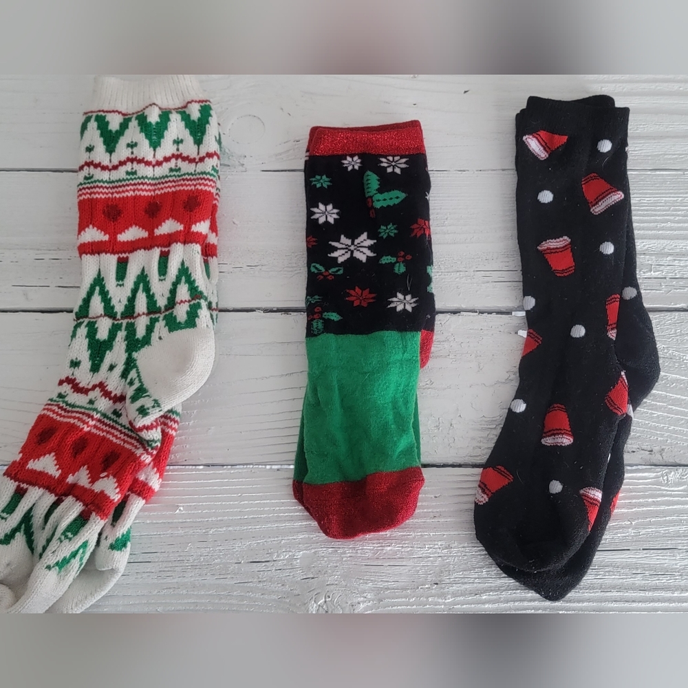 Christmas Socks Women's OS (6-10)